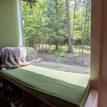 Chalet Deschamps- Spa- Chien Accepte- Nature- Estrie Mansonville Exterior photo